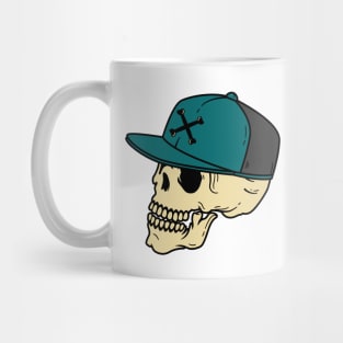 skull in a cap Mug